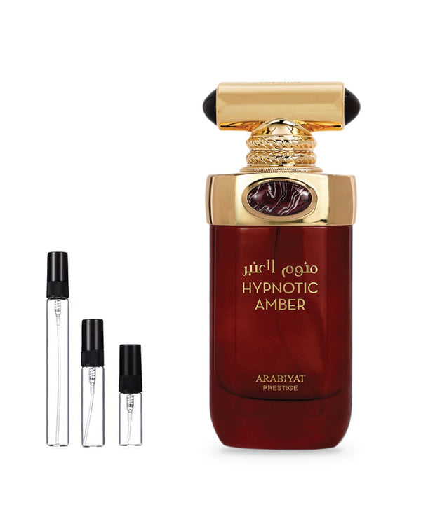 Arabiyat Prestige Hypnotic Amber sample – decant in a glass spray vial (2, 5 or 10 ml)
