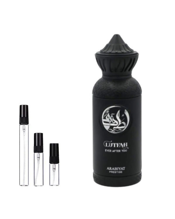 Arabiyat Prestige Lutfa Ever After You sample – decant in a glass spray vial (2, 5 or 10 ml)