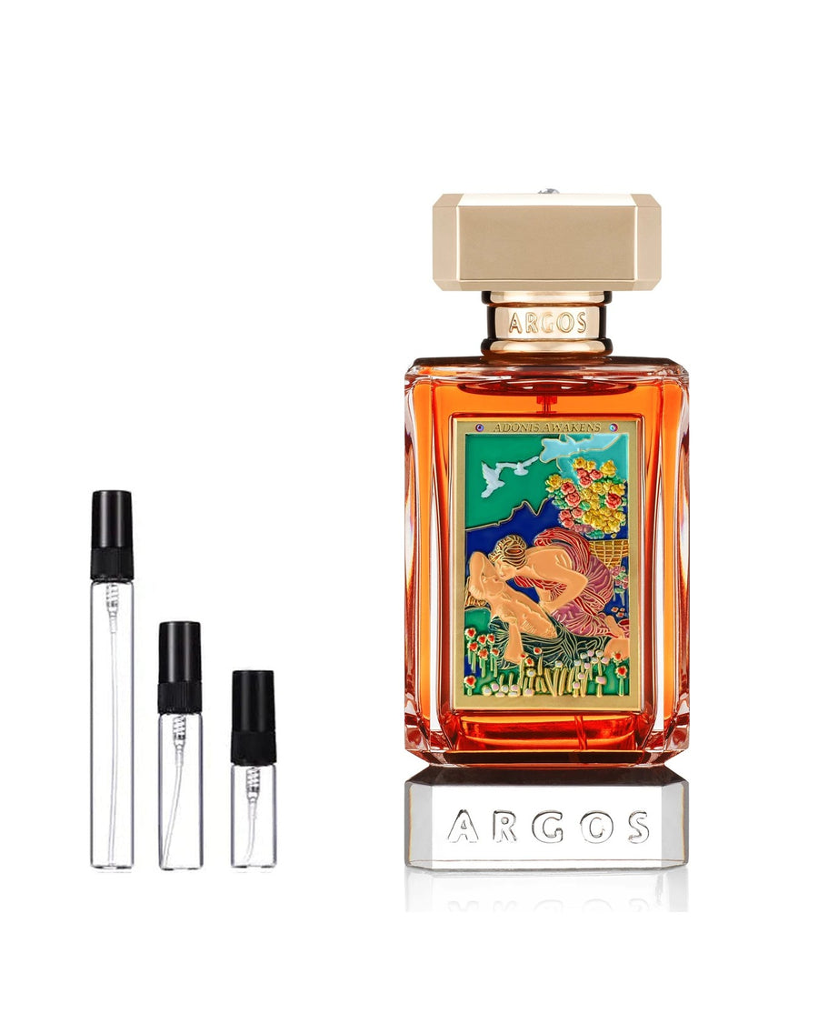 Argos Adonis Awakens sample – decant in a glass spray vial (2, 5 or 10 ml)