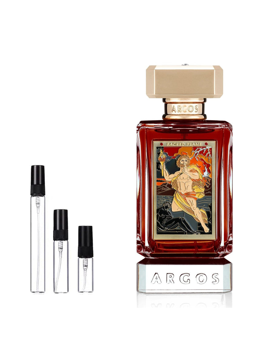 Argos Sacred Flame sample – decant in a glass spray vial (2, 5 or 10 ml)