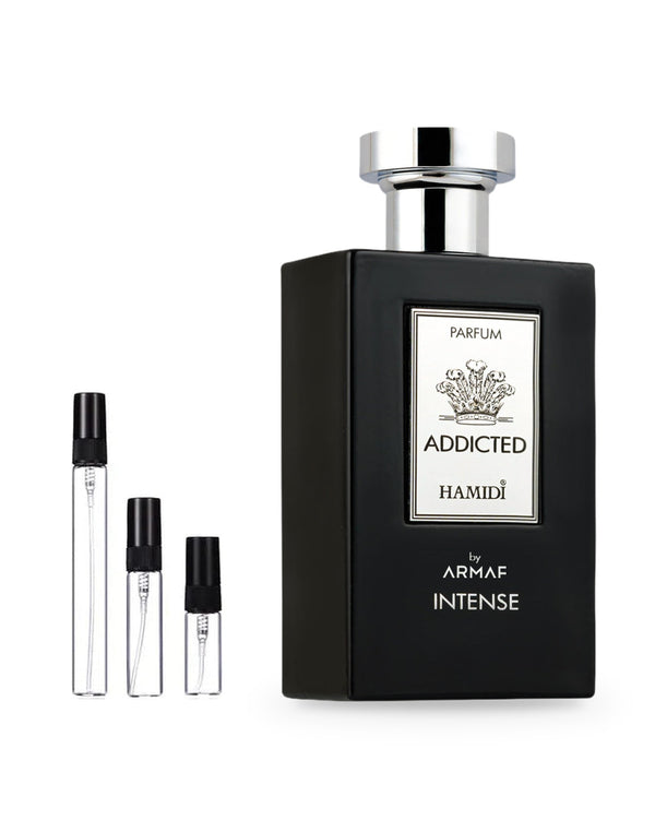 Armaf Addicted Intense sample – decant in a glass spray vial (2, 5 or 10 ml)