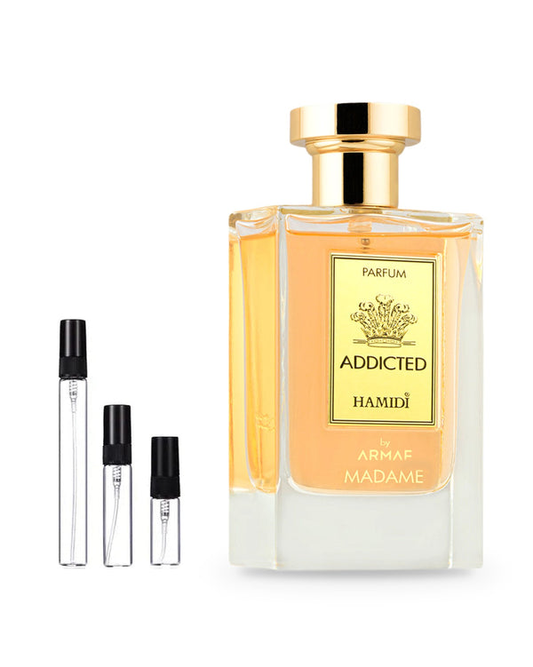 Armaf Addicted Madame sample – decant in a glass spray vial (2, 5 or 10 ml)