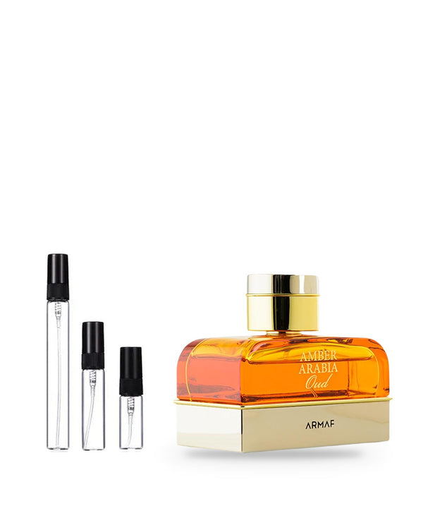 Armaf Amber Arabia Oud sample – decant in a glass spray vial (2, 5 or 10 ml)