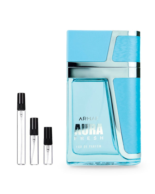 Armaf Aura Fresh Man sample – decant in a glass spray vial (2, 5 or 10 ml)