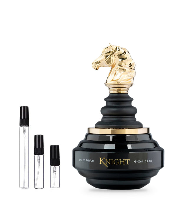 Armaf Check Mate Black - Knight sample – decant in a glass spray vial (2, 5 or 10 ml)
