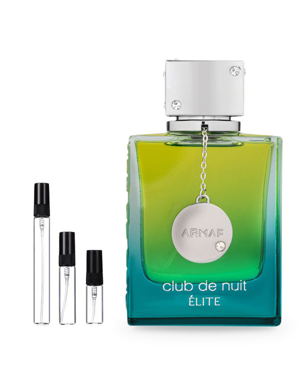 Armaf Club de Nuit Élite sample – decant in a glass spray vial (2, 5 or 10 ml)