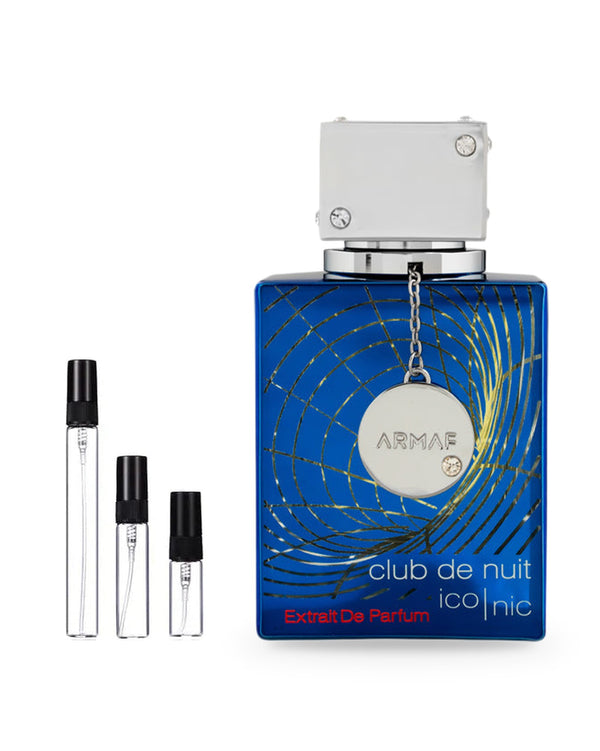 Armaf Club de Nuit Iconic Extrait sample – decant in a glass spray vial (2, 5 or 10 ml)