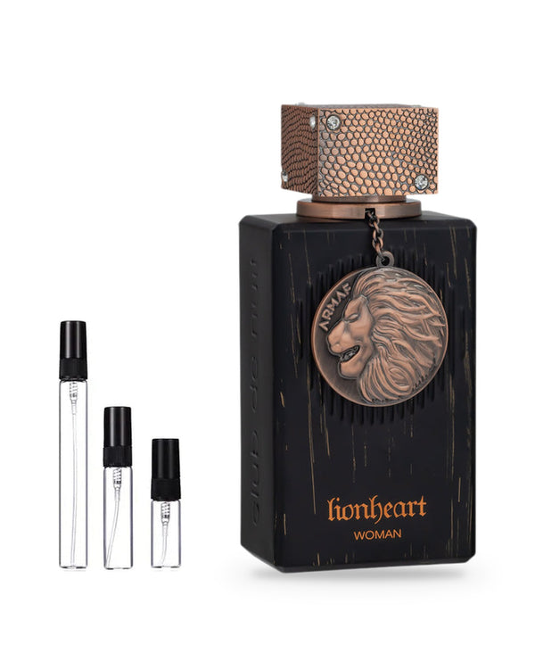 Armaf Club de Nuit Lion Heart Woman sample – decant in a glass spray vial (2, 5 or 10 ml)