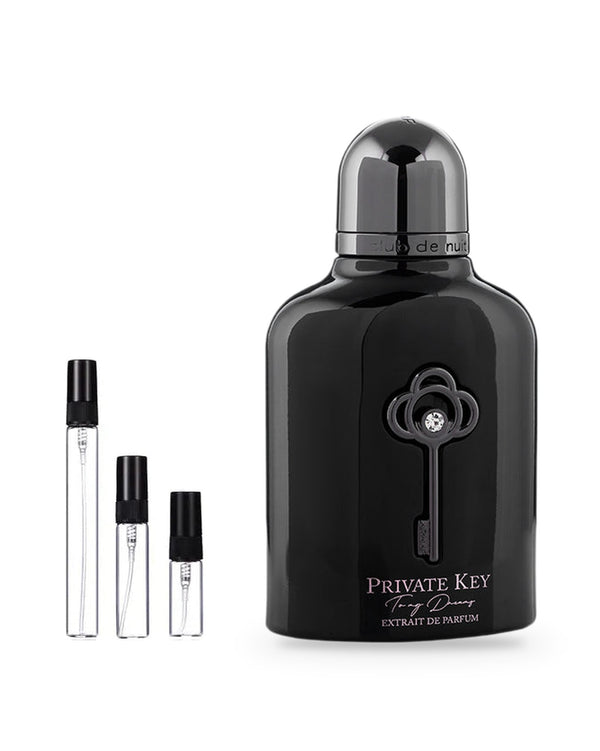 Armaf Club de Nuit Private Key To My Dreams sample – decant in a glass spray vial (2, 5 or 10 ml)