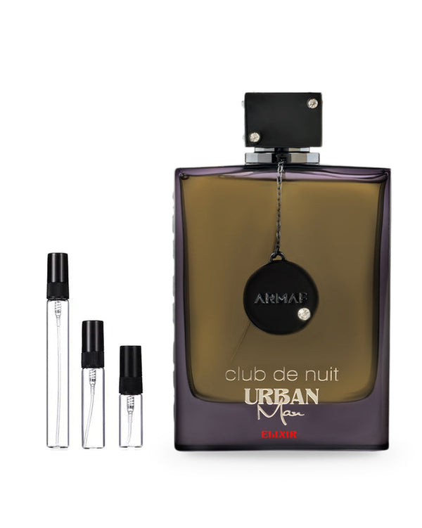 Armaf Club de Nuit Urban Man Elixir 250 sample – decant in a glass spray vial (2, 5 or 10 ml)