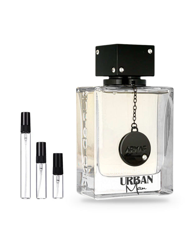 Armaf Club De Nuit Urban Man sample – decant in a glass spray vial (2, 5 or 10 ml)