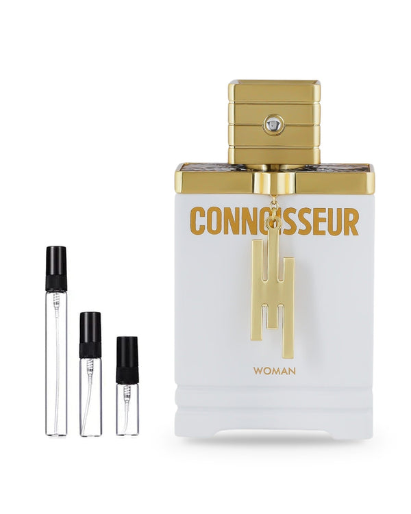 Armaf Connoisseur White sample – decant in a glass spray vial (2, 5 or 10 ml)