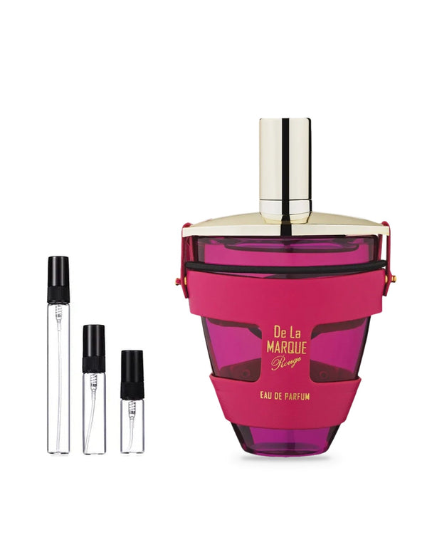 Armaf De la Marque Rouge Woman sample – decant in a glass spray vial (2, 5 or 10 ml)