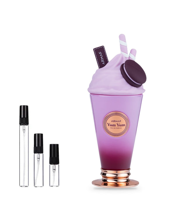 Armaf Delights Yum Yum sample – decant in a glass spray vial (2, 5 or 10 ml)