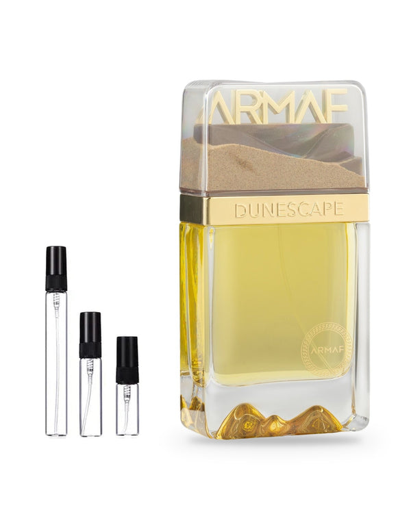 Armaf Dunescape Dubai sample – decant in a glass spray vial (2, 5 or 10 ml)