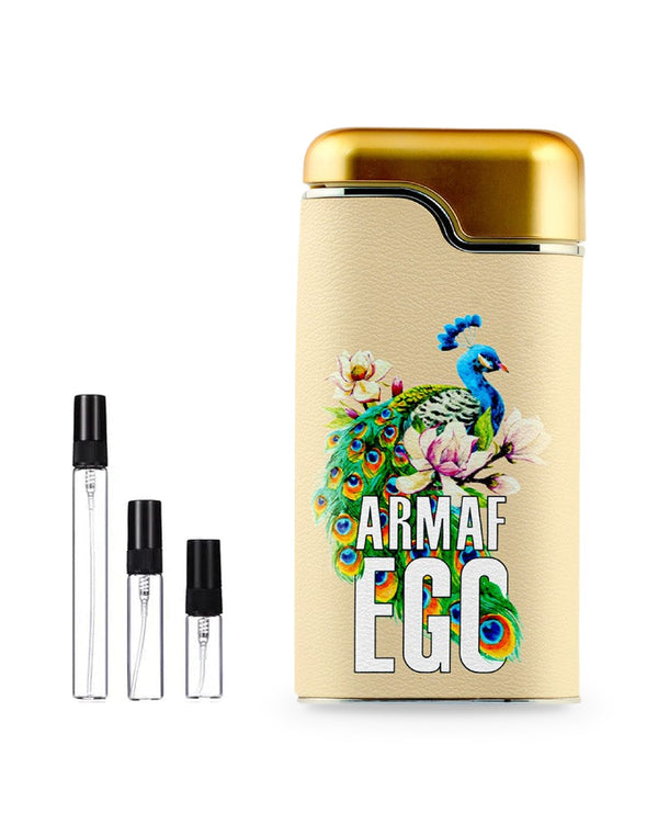 Armaf Ego Exotic sample – decant in a glass spray vial (2, 5 or 10 ml)
