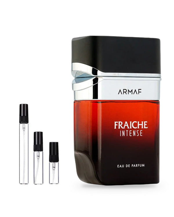 Armaf Fraiche Intense sample – decant in a glass spray vial (2, 5 or 10 ml)