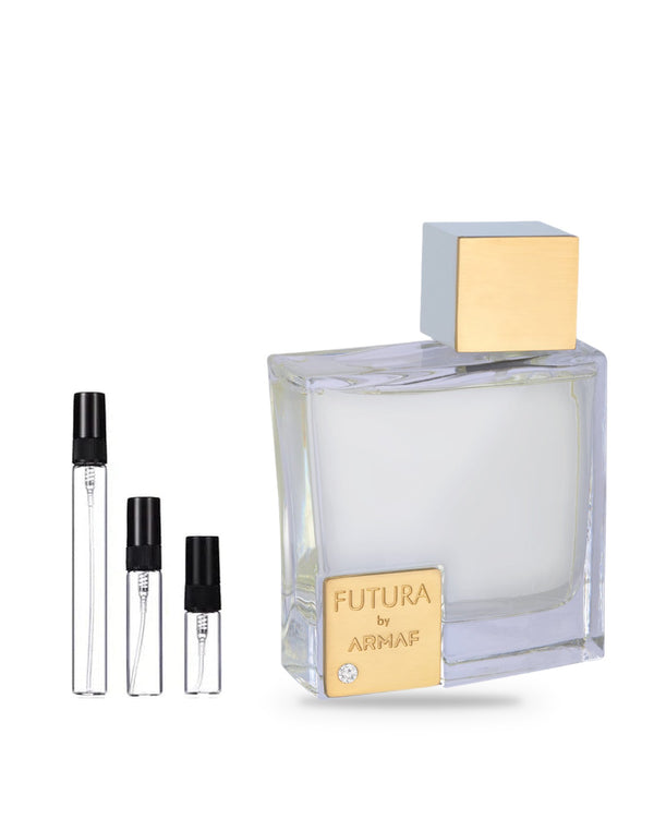 Armaf Futura la Homme sample – decant in a glass spray vial (2, 5 or 10 ml)
