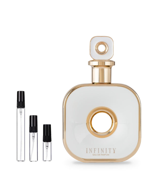 Armaf Infinity Gold sample – decant in a glass spray vial (2, 5 or 10 ml)