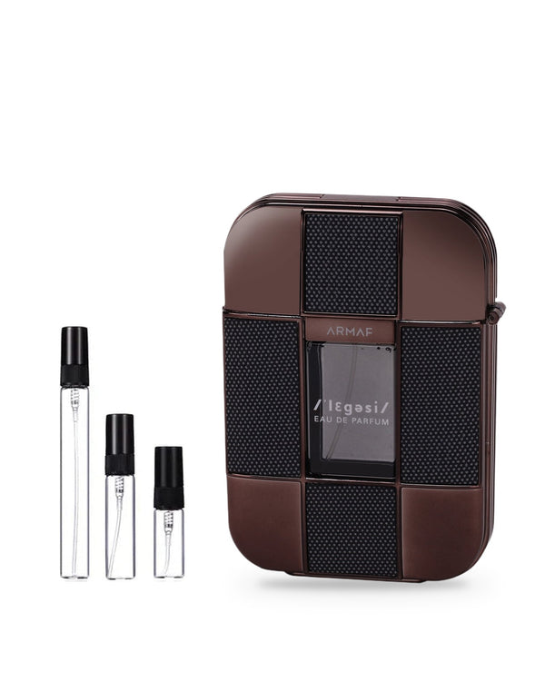 Armaf Legasi Man sample – decant in a glass spray vial (2, 5 or 10 ml)
