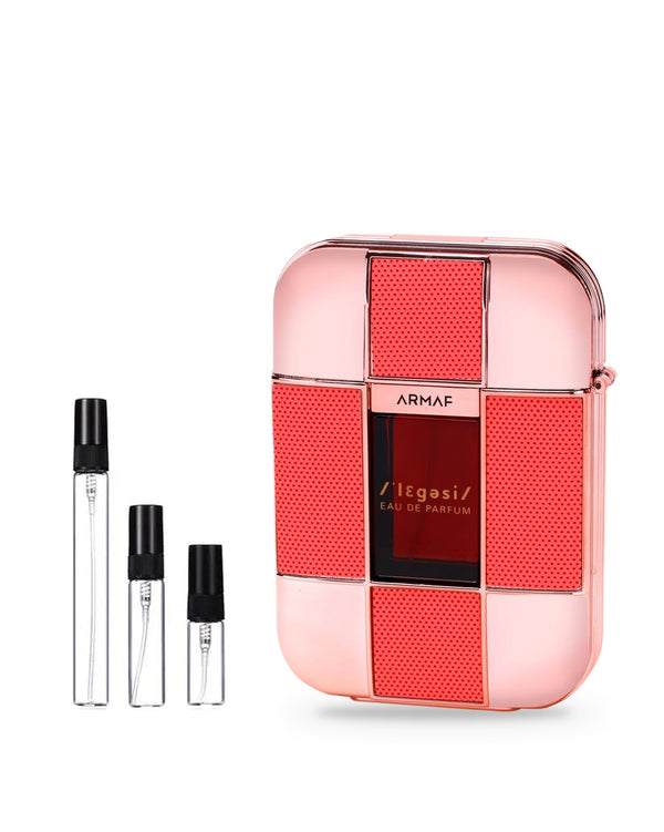 Armaf Legasi Woman sample – decant in a glass spray vial (2, 5 or 10 ml)
