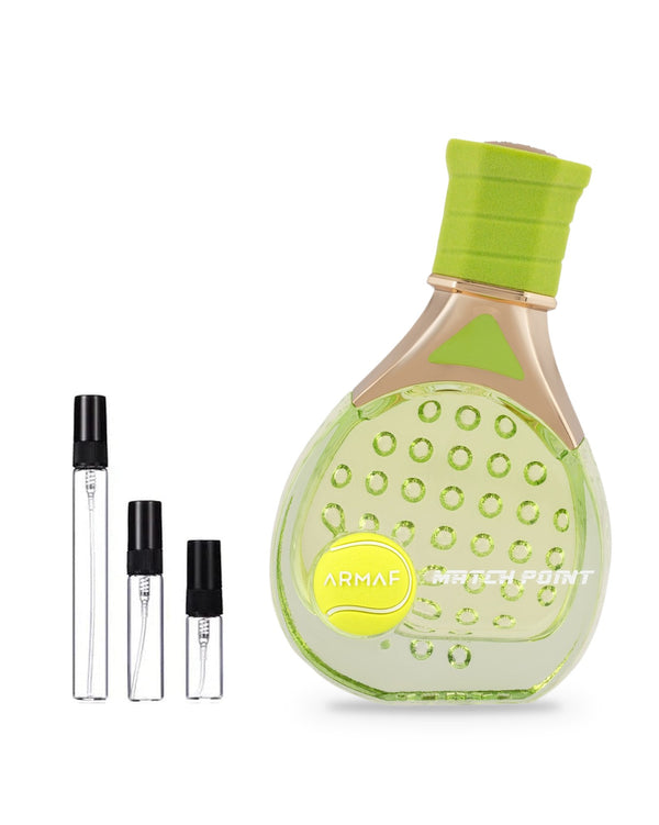 Armaf Match Point sample – decant in a glass spray vial (2, 5 or 10 ml)