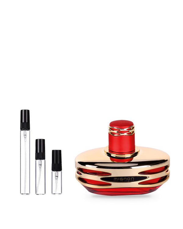 Armaf Mignon Red Woman sample – decant in a glass spray vial (2, 5 or 10 ml)