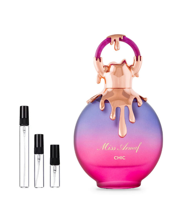 Armaf Miss Chic sample – decant in a glass spray vial (2, 5 or 10 ml)