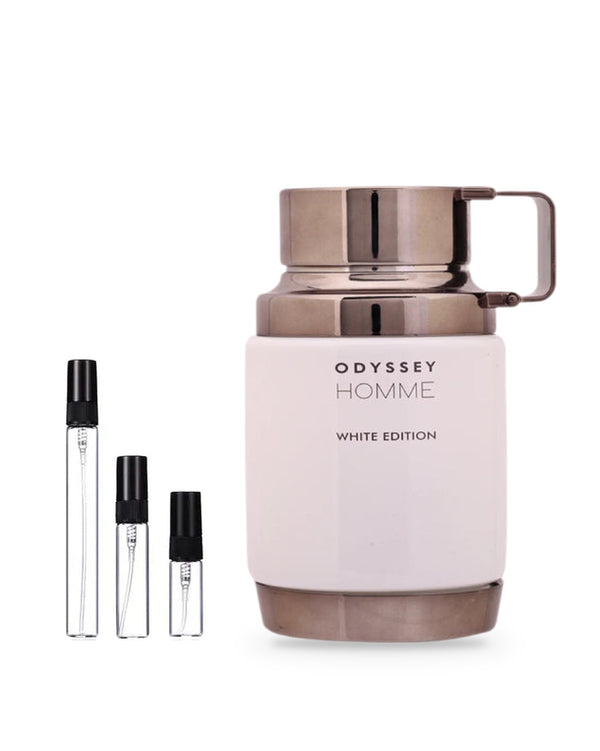Armaf Odyssey Homme White Edition sample – decant in a glass spray vial (2, 5 or 10 ml)