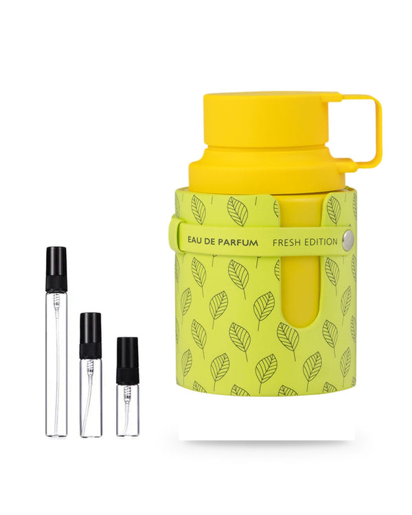 Armaf Odyssey Limoni Fresh Edition sample – decant in a glass spray vial (2, 5 or 10 ml)