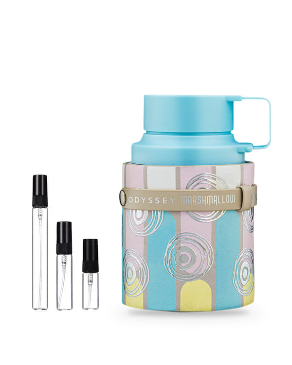 Armaf Odyssey Marshmallow Gourmand Edition sample – decant in a glass spray vial (2, 5 or 10 ml)