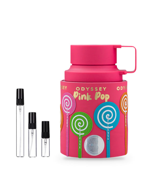 Armaf Odyssey Pink Pop sample – decant in a glass spray vial (2, 5 or 10 ml)