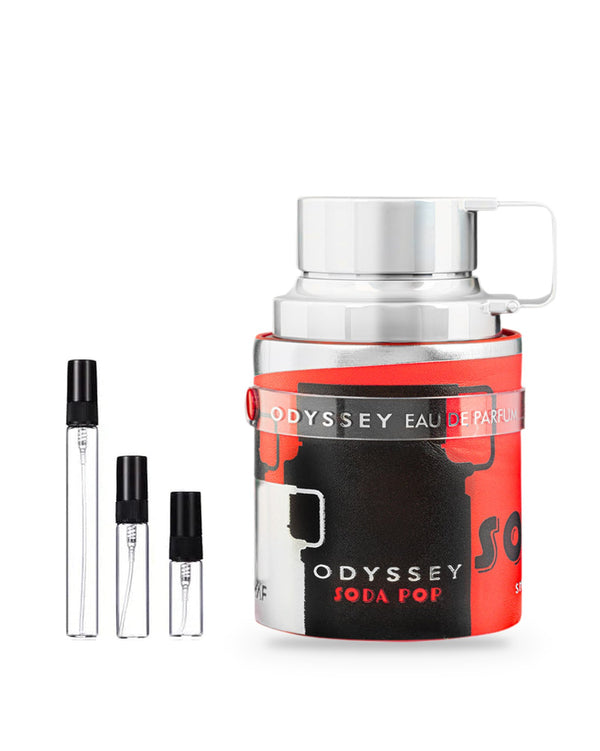 Armaf Odyssey Soda Pop sample – decant in a glass spray vial (2, 5 or 10 ml)