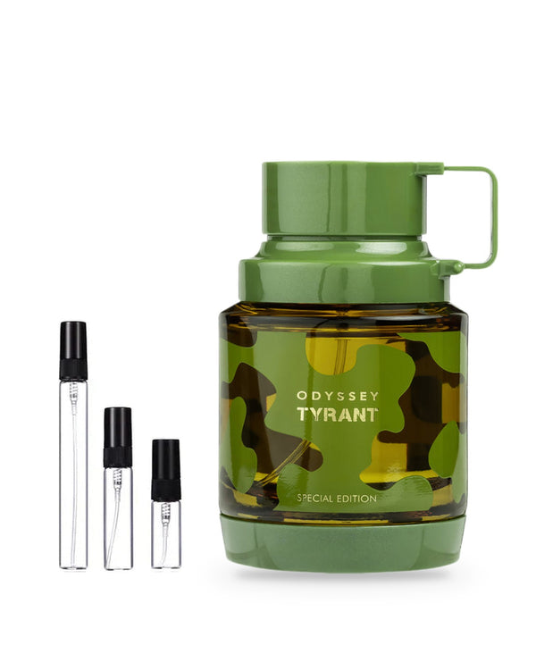 Armaf Odyssey Tyrant Special Edition sample – decant in a glass spray vial (2, 5 or 10 ml)