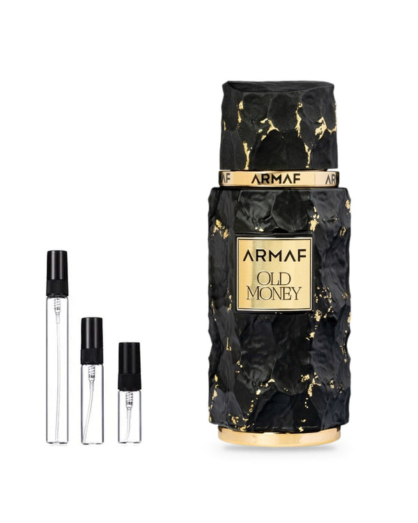 Armaf Old Money sample – decant in a glass spray vial (2, 5 or 10 ml)
