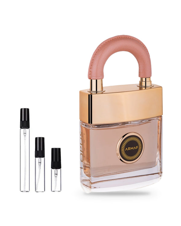 Armaf Opus Femme Woman sample – decant in a glass spray vial (2, 5 or 10 ml)