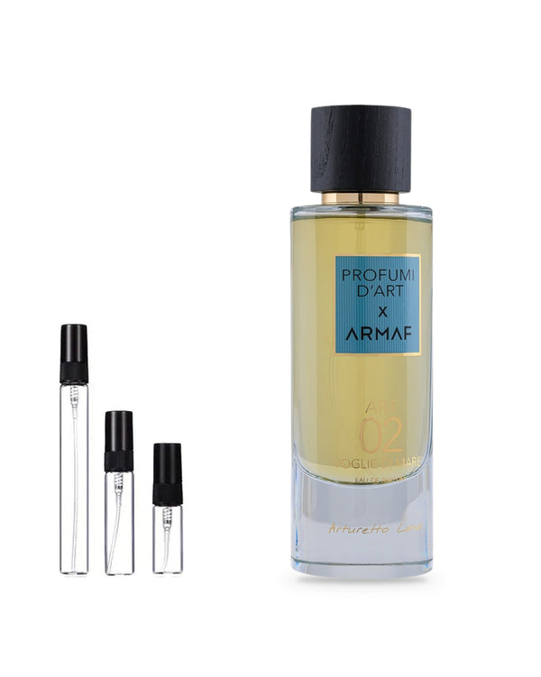 Armaf Profumi D'art 02 Voglie Di Mare sample – decant in a glass spray vial (2, 5 or 10 ml)