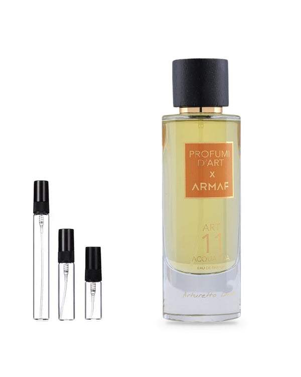 Armaf Profumi D'art 11 Acqua Tua sample – decant in a glass spray vial (2, 5 or 10 ml)
