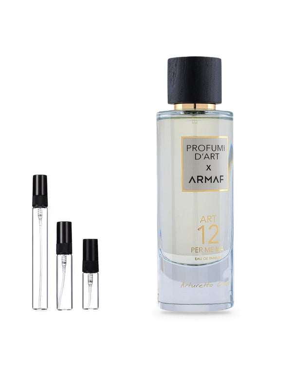 Armaf Profumi D'art 12 Per Me Ma sample – decant in a glass spray vial (2, 5 or 10 ml)