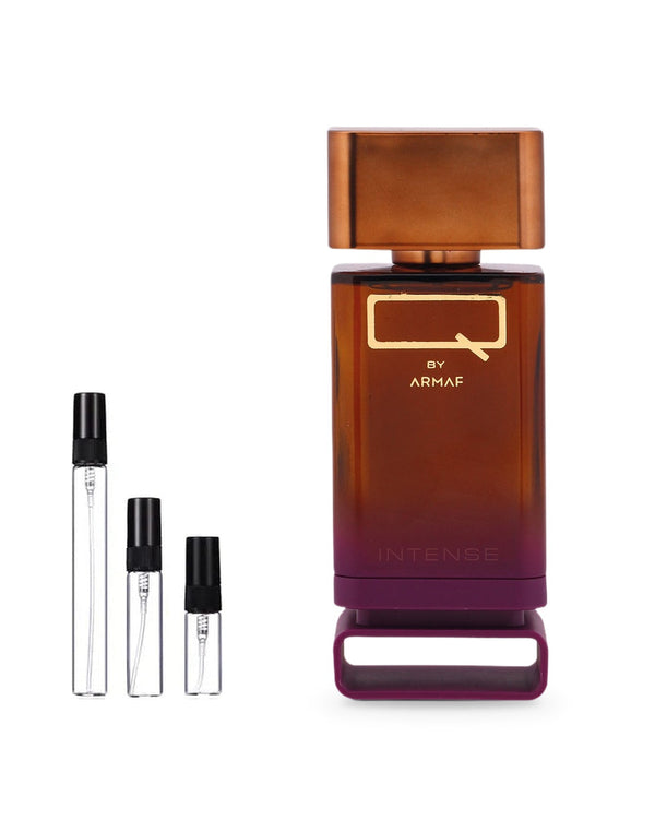 Armaf Q Intense sample – decant in a glass spray vial (2, 5 or 10 ml)
