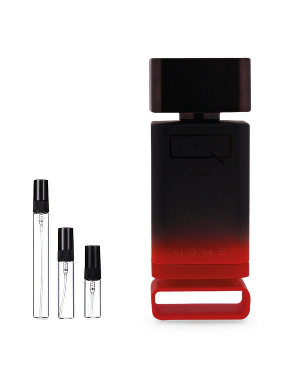 Armaf Q Uomo Man sample – decant in a glass spray vial (2, 5 or 10 ml)
