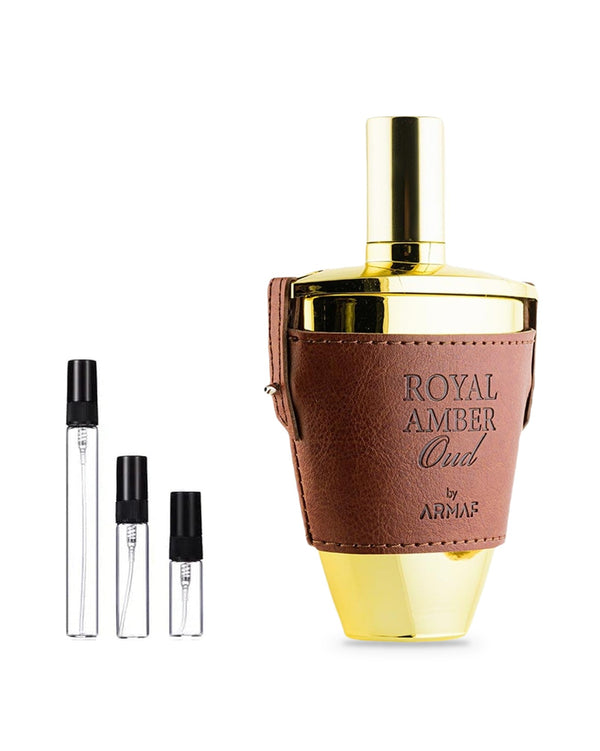 Armaf Royal Amber Oud sample – decant in a glass spray vial (2, 5 or 10 ml)