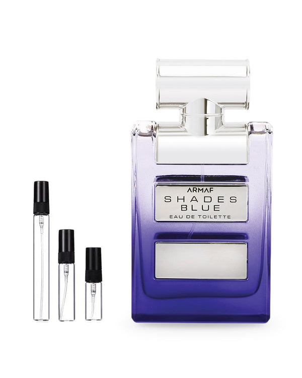 Armaf Shades Blue sample – decant in a glass spray vial (2, 5 or 10 ml)