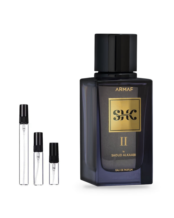 Armaf SHK II sample – decant in a glass spray vial (2, 5 or 10 ml)