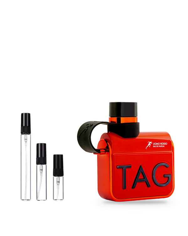 Armaf Tag Him Uomo Rosso Red sample – decant in a glass spray vial (2, 5 or 10 ml)