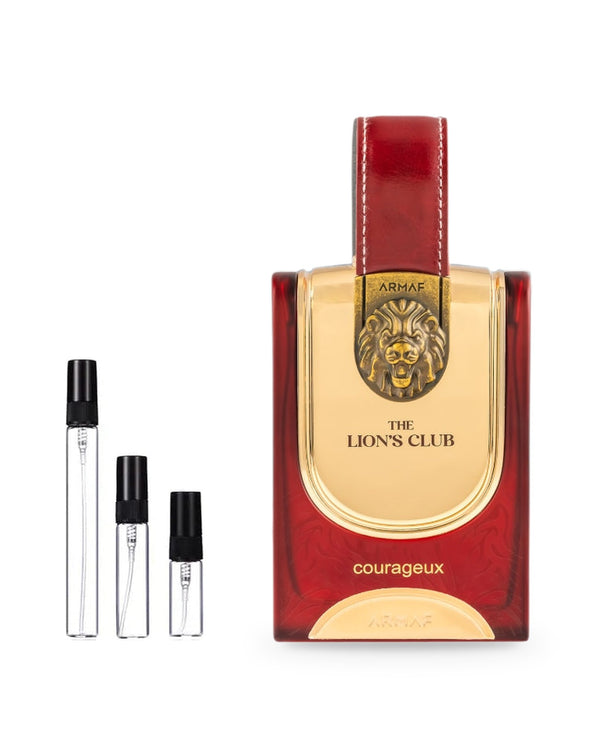 Armaf The Lion's Club - Courageux sample – decant in a glass spray vial (2, 5 or 10 ml)