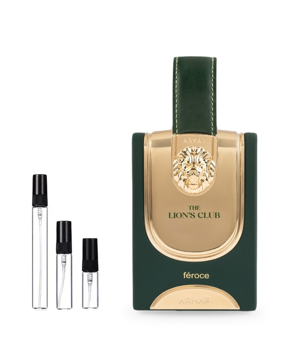 Armaf The Lion's Club - Feroce sample – decant in a glass spray vial (2, 5 or 10 ml)