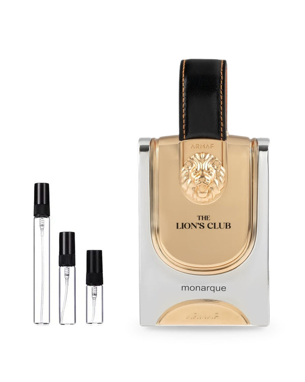 Armaf The Lion's Club - Monarque sample – decant in a glass spray vial (2, 5 or 10 ml)
