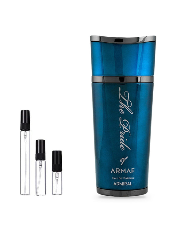 Armaf The Pride of Admiral sample – decant in a glass spray vial (2, 5 or 10 ml)