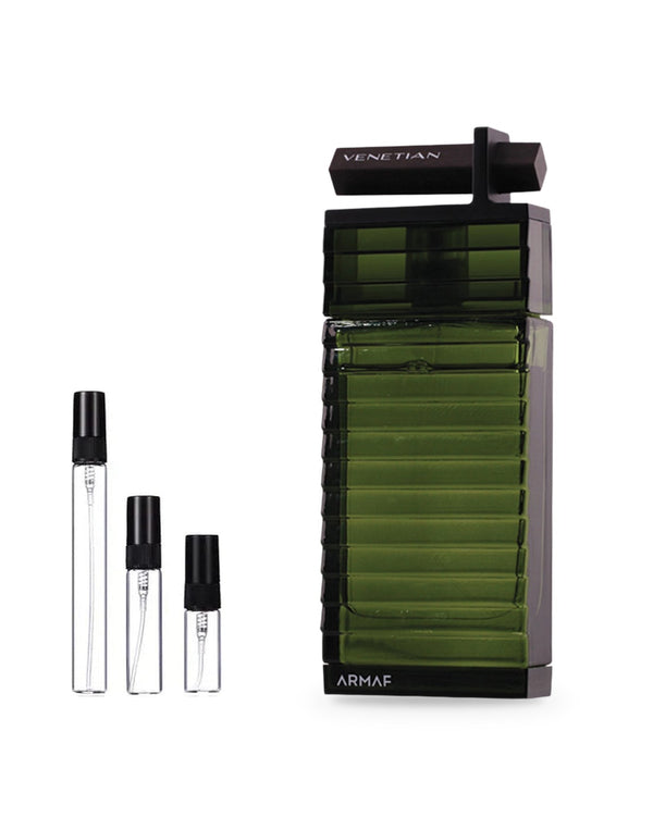 Armaf Venetian Man sample – decant in a glass spray vial (2, 5 or 10 ml)